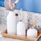 Kate Aspen® White Boho Ceramic Bud Vase Set